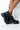 Side View Azalea Wang Learn To Let Go Flat Bootie In Black in Black