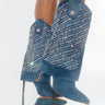 Front View Azalea Wang Leave It All Behind Stiletto Bootie