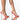 Front View Azalea Wang Leave It All Behind Stiletto Sandal In Red