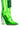 Extra View Azalea Wang Lee Light Up Pvc Bootie In Green