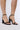 Front View Azalea Wang Leland Black Chunky Heel Sandal