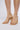 Front View Azalea Wang Leland Nude Chunky Heel Sandal