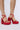 Side View Azalea Wang Lennox 2 In 1 Strappy Sandal In Red