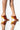 Front View Azalea Wang Lets Go Out Stiletto Sandal In Caramel