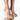 Front View Azalea Wang Lets Go Out Stiletto Sandal In Nude