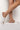 Side View Azalea Wang Lets Lose It All Flat Sandal In White