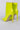 Full View Azalea Wang Life Of The Party Stiletto Bootie In Neon Lime