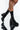 Front View Azalea Wang Light It Up Chunky Bootie In Black