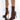 Front View Azalea Wang Light Me Up Stiletto Bootie In Brown