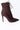 Back View Azalea Wang Light Me Up Stiletto Bootie In Brown