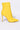 Back View Azalea Wang Light Me Up Stiletto Bootie In Yellow