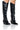 Front View Azalea Wang Lincoln Park Black Western Boot