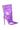 Side View Azalea Wang Liora Purple Gem Bootie