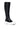 Back View Azalea Wang Lois 4 Way Stretch Mid Calf Flatform Boots In Black