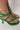 Full View Azalea Wang Love At First Sight Stiletto Sandal In Green