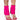 Front View Azalea Wang Love Me Like You Do Stiletto Bootie In Fuchsia