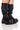 Side View Azalea Wang Lyrica Chunky Boot In Black Pu