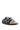 Full View Azalea Wang Maccoy Black Slip On Furry Sandal Slipper