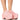 Front View Azalea Wang Macey Embellished Clog In Pink