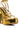 Full View Azalea Wang Madge Platform Chunky Sandal In Gold