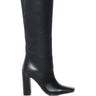 Side View Azalea Wang Magnetized Chunky Boot In Black