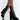 Front View Azalea Wang Make Your Mind Up Chunky Bootie In Black