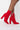 Side View Azalea Wang Make Your Mind Up Chunky Bootie In Red