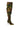 Back View Azalea Wang Mantis Baggy Thigh High Boot In Camo