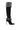 Side View Azalea Wang Marlena Silver Studded Black Boot