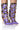 Front View Azalea Wang Martinez Embellished Bootie In Purple