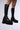 Front View Azalea Wang Marwa Black Chunky Stretch Boot