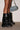 Front View Azalea Wang Mate Black Ruched Boot