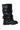 Side View Azalea Wang Mate Black Ruched Boot