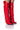 Front View Azalea Wang Matty 2 In 1 Boot In Red