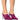 Front View Azalea Wang Maylah Fuchsia Woven Detail Pump