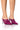 Front View Azalea Wang Maylah Fuchsia Woven Detail Pump