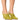 Front View Azalea Wang Maylah Gold Woven Detail Pump