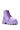 Back View Azalea Wang Mercedes Puffer Flatform Boot In Purple