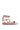 AZALEA WANG MIMOSE ROSE GOLD SPARKLE LACE UP SANDAL