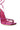 Full View Azalea Wang Missy Stiletto Metallic Sandal In Fuchsia