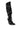 Back View Azalea Wang Mitica Black Patent Slouch Boot