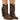 Front View Azalea Wang Moco Mocha Western Boot