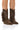 Front View Azalea Wang Moco Mocha Western Boot