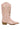 Side View Azalea Wang Moco Nude Western Boot