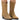 Front View Azalea Wang Moco Tan Western Boot