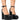 Front View Azalea Wang Montgomery Black Platform Pump