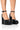 Front View Azalea Wang Montgomery Black Platform Pump