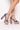 Side View Azalea Wang My Kinda Party Chunky Sandal In Blue