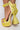 Full View Azalea Wang My Place Or Yours Chunky Sandal In Yellow