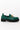 Back View Azalea Wang My Way Flatform Loafer In Green Croc